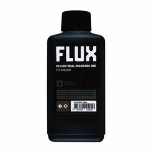 FLUX INDUSTRIAL MARKING BLACK INK - FX.INK200 - 200ML - Picture 1 of 1