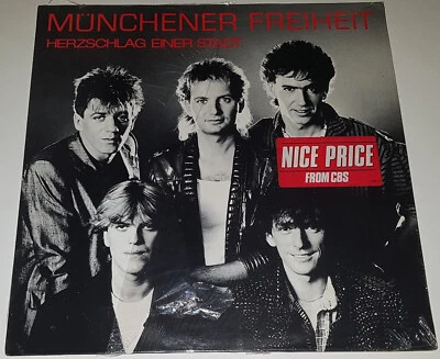 VINYL LP MÜNCHENER FREIHEIT - HERZSCHLAG EINER STADT / OVP 1984 / CBS 4626361 1 - Bild 1 von 4