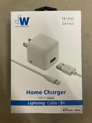 JW JUST WIRELESS 5Watt 1Amp Home Charger USB-A - Image 1 of 2