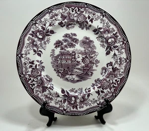 Royal Staffordshire Tonquin Plum Dinner Plate - Foto 1 di 2