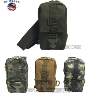 Bolso Mensajero de Viaje para Hombres Bolso de Hombro Bandolera Bolso de Mano Pequeño Maletín NUEVO - Imagen 1 de 14