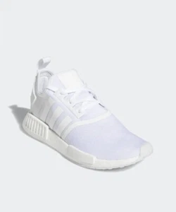 Brand New Adidas Nmd R1 White size 8 FY9384 - Picture 1 of 9