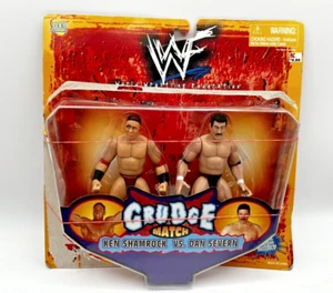 1998 Jakks Pacific WWF Grudge Match Shamrock vs Serven Wrestling Action Figures - Picture 1 of 7