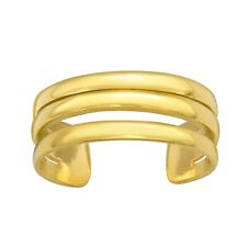 Gold Plated 925 Sterling Silver Toe Ring