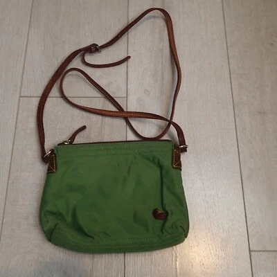 Dooney & Bourke Nylon Crossbody Pouchette Shoulder Bag Green - Image 1 of 4