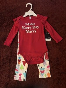 infant Girls Christmas Outfit - Picture 1 of 3