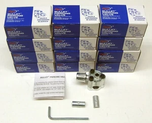 Válvula perforadora de bala SUPCO, paquete de 12 tubos BPV31, 1/4", 5/16", 3/8" - Imagen 1 de 1