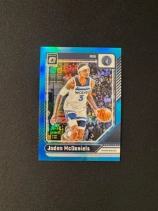 2024-25 Donruss Optic Jaden McDaniels Aqua /225 Timberwolves - Picture 1 of 2