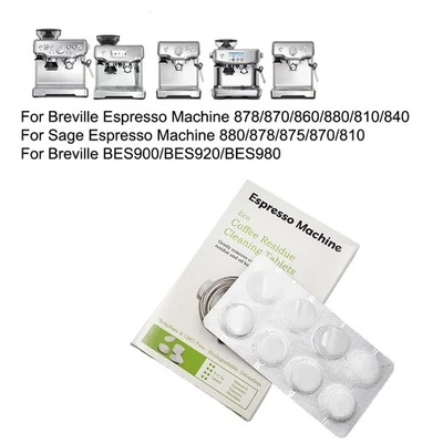 Espresso Machine Cleaning Tablets 2 x 8 Pieces for Breville For Sage Models - Image 1 of 4