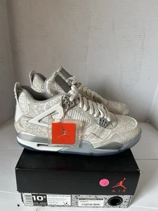 NEW Air Jordan 4 Retro 30th Anniversary Laser 705333 105 Size 10.5 W/ BOX!!! - Picture 1 of 13