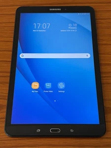 Samsung Galaxy Tab A 2016 SM-T580 32GB Wi-Fi Black Tablet Bundle Protective Case - Picture 1 of 6