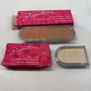 Mary Kay MK Signature Cheek Color Duet Blush Island Spice & Eye Color Crystalline - Bild 1 von 5