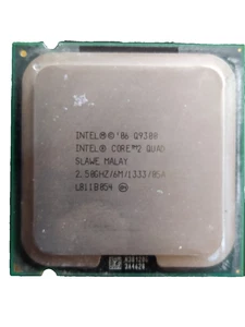 Intel Core 2 Quad Q9300 SLAWE 2.5 GHz LGA 775 CPU + Disipador/Cooler - Imagen 1 de 3