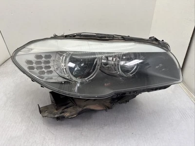 Faro delantero BMW 528i 535i 2011 2012 2013 pasajero derecho OEM xenón HID Foto 1 de 4