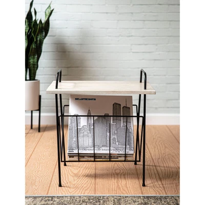 Suporte para toca-discos Wiltshire - 14"x19"x20" natural 14"x19"x20" - Imagem 1 de 4