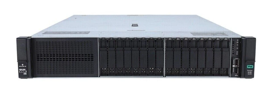 HPE ProLiant DL380 GEN10 2x 16C Gold 6130 512GB RAM 2x 800GB NVMe SSD 2U Server - Image 1 of 1