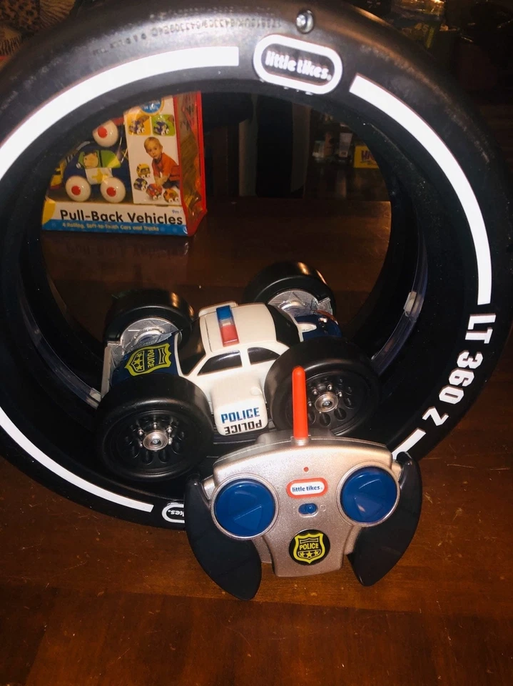little tikes RC tire twister remote controlled vehicle Police toy vehicle - Image 1 of 1