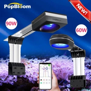 PopBloom RL60 RL90 Marine Led Light Full Spectrum Saltwater Reef Aquarium Light - Picture 1 of 11