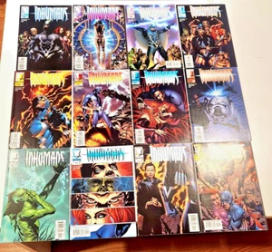 INHUMANS #1 2 3 4 5 6 7 8 9 10 11 12 Juego Completo Como Nuevo 1ª Yelana Belova 1998 - Imagen 1 de 2