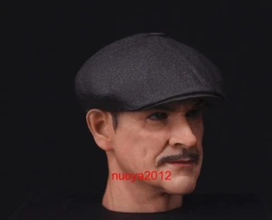 1:6 Sean Connery Head Sculpt Model w/ Hat For 12" Male HT Action Figure Body Toy - Picture 1 of 7
