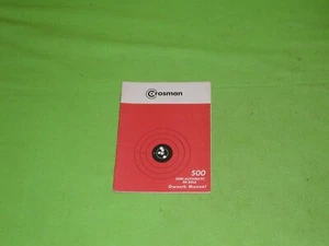 VINTAGE NEW OEM CROSMAN 500 POWERMATIC SEMIAUTO BB RIFLE OWNERS MANUAL 1970S - Picture 1 of 3