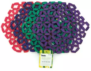 4pc Bamboo Trivet 8.5", Assorted Colors, For Hot Pans, Pots, Bowls, Mugs - Picture 1 of 1
