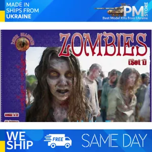 Alliance 72023 - Zombie 1/72, Set 1, (Serie Fantasy) kit modellino in plastica scala - Foto 1 di 12