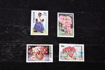 BAHAMAS      CHRISTMAS 1985   s 588-591     MNH - Image 1 of 3