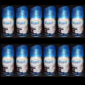 12 Wizard Automatic Spray Refills Freshly Folded Linen Each 5 oz (See Note) - Picture 1 of 6