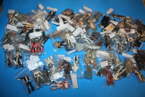 STAR WARS 1997 POTF COMPLETE LOOSE FIGURES YAK FACE LANDO 4 LOM WEAPON HASBRO Cover