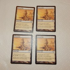 Ancient Den x4 (four) MTG Magic the Gathering - Mirrodin playset artifact land