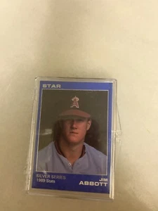 Jim Abbott Silver Series Set The Star Co #1206/2,000 (1-9) - Picture 1 of 4