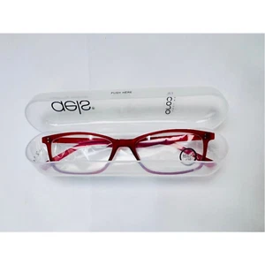 NEW! Scojo New York Gels Manhattan Reading Glasses 1.50 x MATTE RED - Picture 1 of 10
