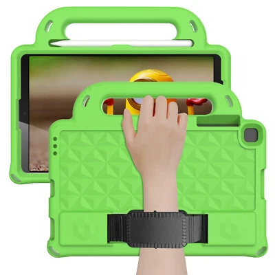 For Samsung Galaxy Tab A 10.1" (T510/T515) Shockproof Cover Foam Case Hand Strap - Image 1 of 4