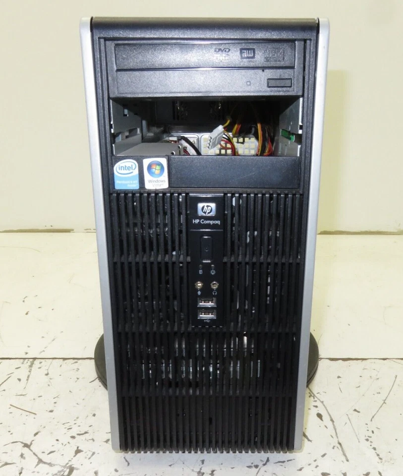 HP Compaq dc5700 Desktop Computer Intel Pentium 4 1GB Ram No HDD - Image 1 of 4