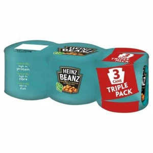 Heinz Baked Beanz in Tomatensauce Dreierpack 3 x 200g (2er Pack) - Bild 1 von 1