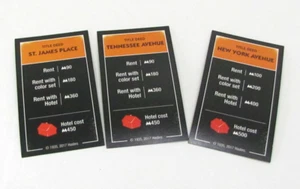Monopoly Game Cheaters Edition - Tarjetas de escritura naranja - Imagen 1 de 1