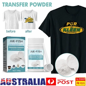 Direct to Film DTG DTF Powder, Digital Transfer Hot Melt Adhesive Powder AU - Picture 1 of 12