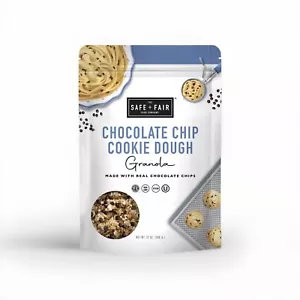 Safe + Fair Chocolate Chip Cookie Dough Granola 12oz - Bild 1 von 1