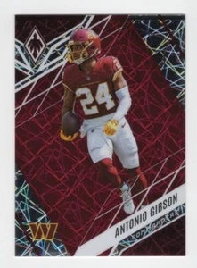 2022 Panini Phoenix Red Lazer #90 Antonio Gibson #'d 104/125 COMMANDERS - Bild 1 von 2