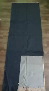 1 Yd + 29 Zoll Stoff dunkelblau Denim Material 50 Zoll breit - Bild 1 von 2