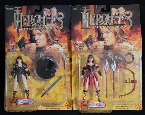 Xena Warrior Princess  Figures: Warrior Weapons & Warrior Disguise Vers Set of 2 Cover