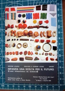 UNICEF Liguria Infanzia  vintage  ADESIVO STICKER  NEW ORIGINAL - Imagen 1 de 2