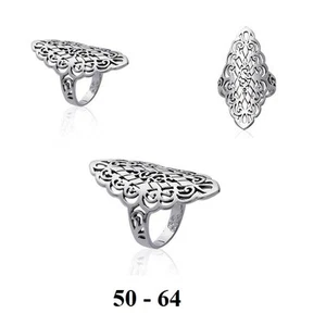 Grosse Bague Filigrane T52 Argent Massif 925 Dolly-Bijoux - Picture 1 of 3