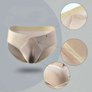 Men's Shape Hiding Gaff Panties Transgender Crossdresser Camel Toe Brief Bottoms - Picture 1 of 22