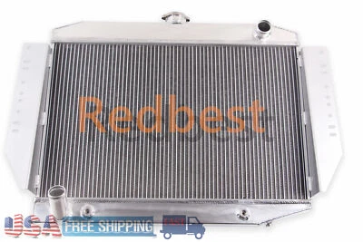 Radiador de 3 filas para Jeep Cherokee/Grand Wagoneer Cherokee J10 J20 1972-88 5,9 L V8 Foto 1 de 4