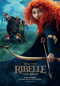 Brave (2012)_12 Film Filmplakat Leinwand ikonisches Design - Bild 1 von 9