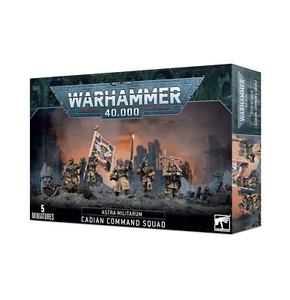 WARHAMMER 40K - ASTRA MILITARUM: ESCUADRÓN DE COMANDO CADIANO 1/28 - Imagen 1 de 1