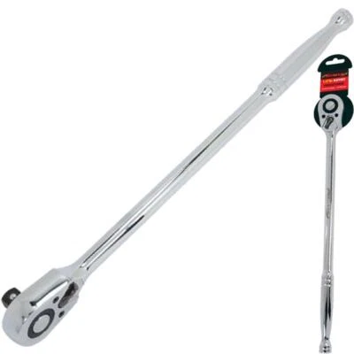 Neilsen Socket Reversible Extra Long Head Ratchet Handle Quick Release 1/2" - Image 1 of 3