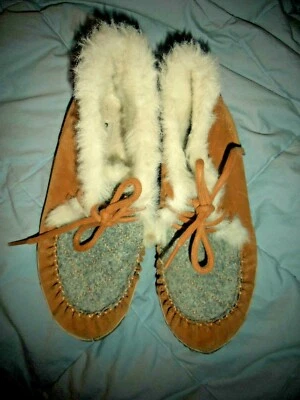 Sorel Womens 6 EU 37 Out N About Moc Bootie Slipper Brown Suede Leather Lace Up - Изображение 1 из 4